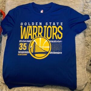 NBA Golden State Warriors Blue and Yellow Kids Tee